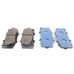 Kothsparts Ceramic Front Brake Pad Fits for Toyota Hilux Vigo Fortuner 2012-2016  OEM: 04465-0K340