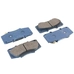 Kothsparts Ceramic Front Brake Pad Fits for Toyota Hilux Vigo Fortuner 2012-2016  OEM: 04465-0K340