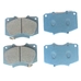 Kothsparts Ceramic Front Brake Pad Fits for Toyota Hilux Vigo Fortuner 2012-2016  OEM: 04465-0K340