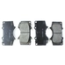 Kothsparts Ceramic Front Brake Pad Fits for Toyota FJ Cruiser 4 Runner Fortuner  Hilux Land Cruiser Prado Lexus GX470 2003-2014  OEM:04465-35290