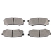 Kothsparts Ceramic Rear Brake Pad Fits for Toyota Land Cruiser Prado Lex460/470 4 Runner 2010-2023 OEM: 04466-60140