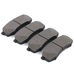 Kothsparts Ceramic Rear Brake Pad Fits for Toyota Land Cruiser Prado Lex460/470 4 Runner 2010-2023 OEM: 04466-60140