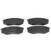 Kothsparts Ceramic Rear Brake Pad Fits for Toyota Land Cruiser Prado Lex460/470 4 Runner 2010-2023 OEM: 04466-60140