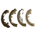 Kothsparts Ceramic Rear Brake Shoes  Fits for Toyota Hilux Vigo 2006-2015 OEM: 04495-0K070