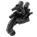 Kothsparts Thermostat Housing Suitable For BMW MINI R56 R55 And Peugeot 207 208 308 508 2008 3008 1.4 1.6 16VTi and Citroen DS3 C3 OEM: 9808647280